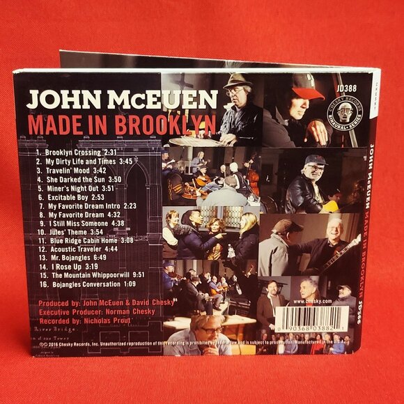John McEuen Roots Music Made in Brooklyn CD 2016 Signed - Picture 2 of 11